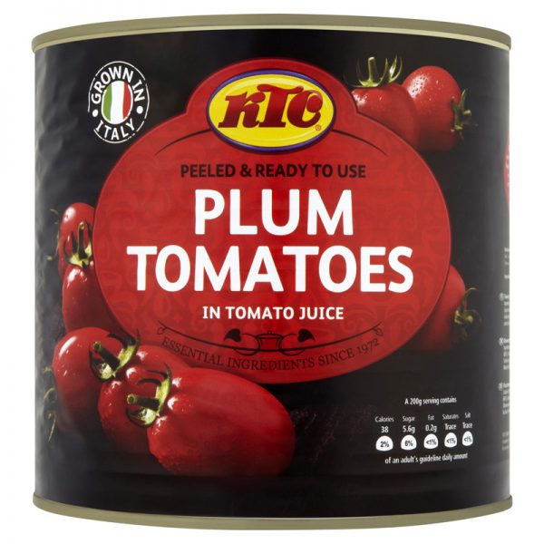 KTC Plum Tomatoes 2.55kg
