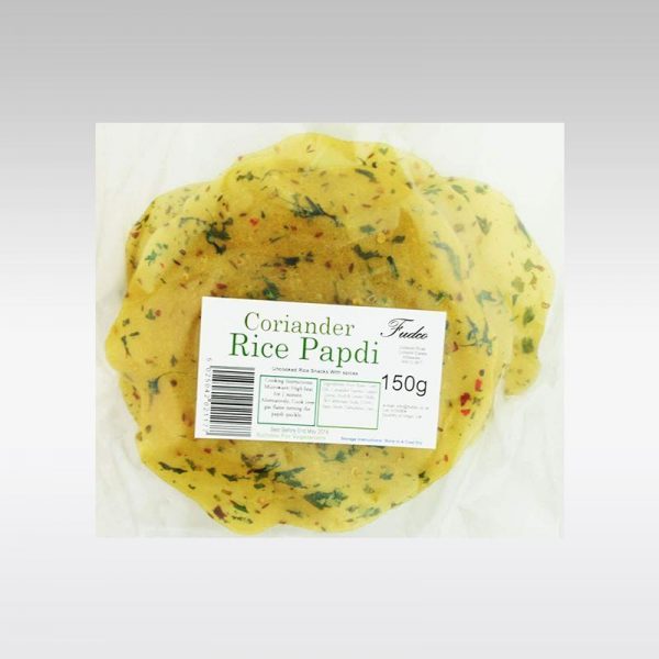 Fudco Coriander Rice Papdi 150g