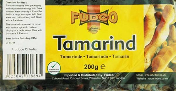 Fudco Tamarind Slab 200g
