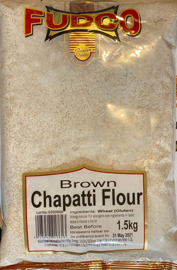 Fudco Chapatti Flour (Wholemeal) 1.5kg