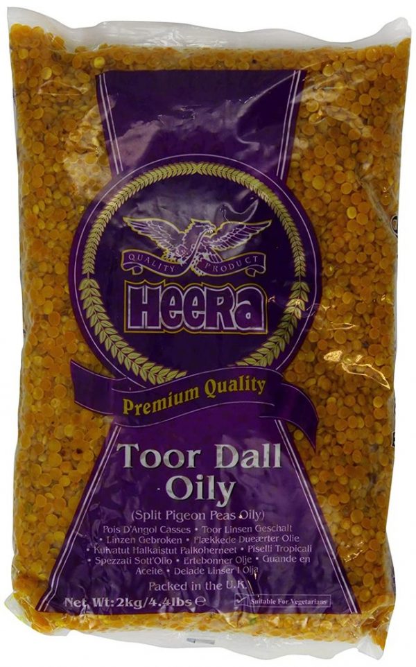 Heera Toor Dal Oily 2kg