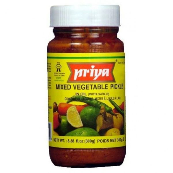 Priya Mixed Veg Pickle 300g