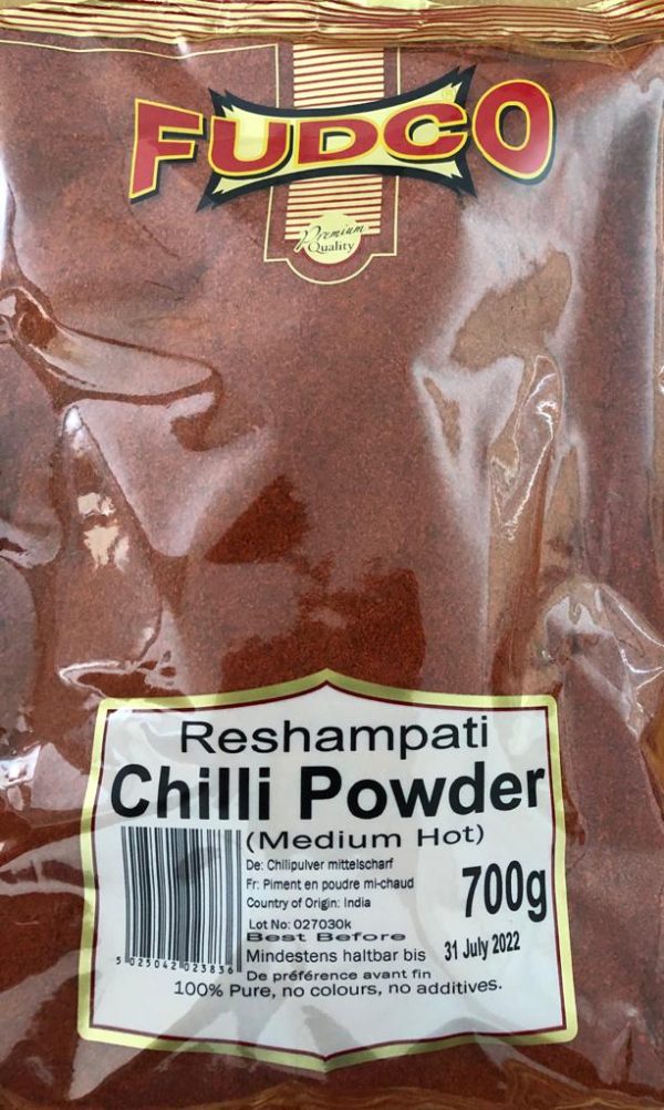 Fudco Chilli Powder Reshampati (Medium Hot) 700g