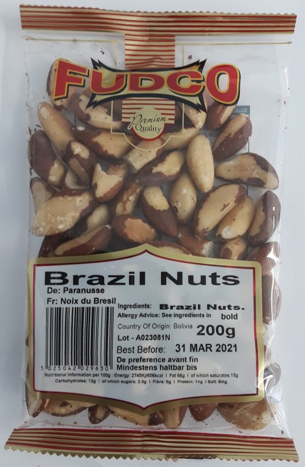 Fudco Brazil Nuts 200g