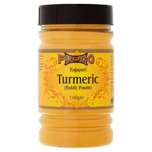 Fudco Haldi (Turmeric) Rajapuri Powder Bottle 100g