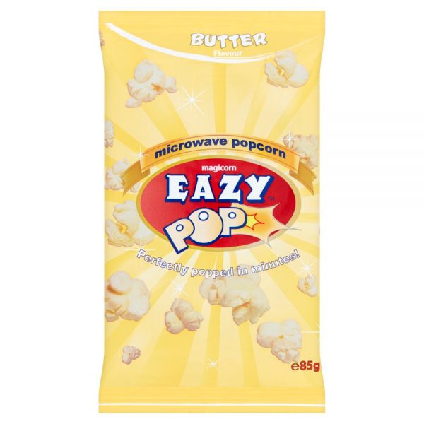 Eazy Pop Popcorn Butter 85g