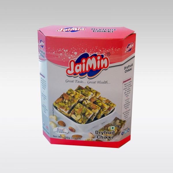 Jaimin Dryfruit Chikki 100g