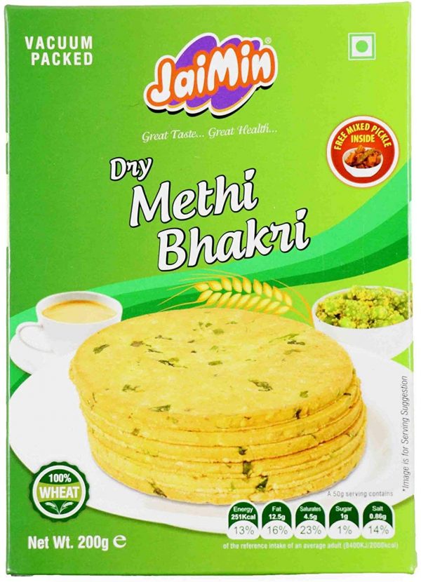Jaimin Methi Bhakri 200g