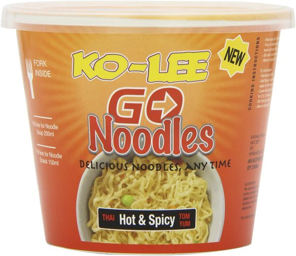 KO-LEE Go Noodles Hot & Spicy Flavour 65g