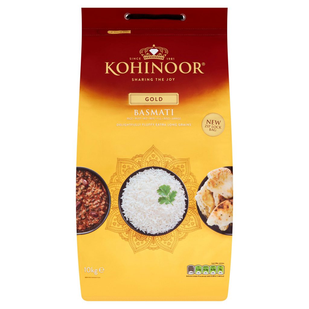 Kohinoor Gold Basmati Rice 10kg Rashan Pani