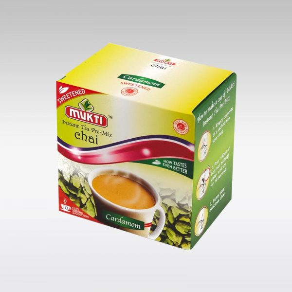 Mukti Cardamon Elaichi Instead Tea 10 Cups