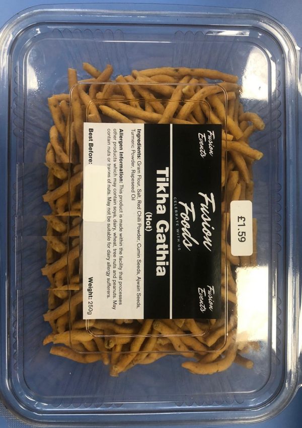 Fusion Foods Tikha Gathia (Hot) 250g
