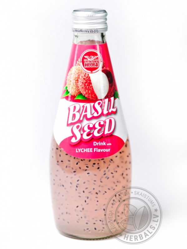 Heera Basil Seed Lychee 290ml
