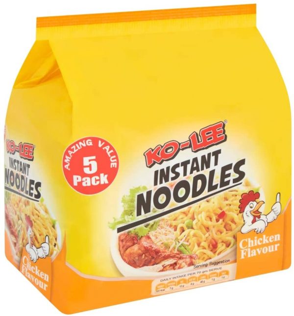 KO-LEE Instant Noodles Chicken Flavour 5pk 70g