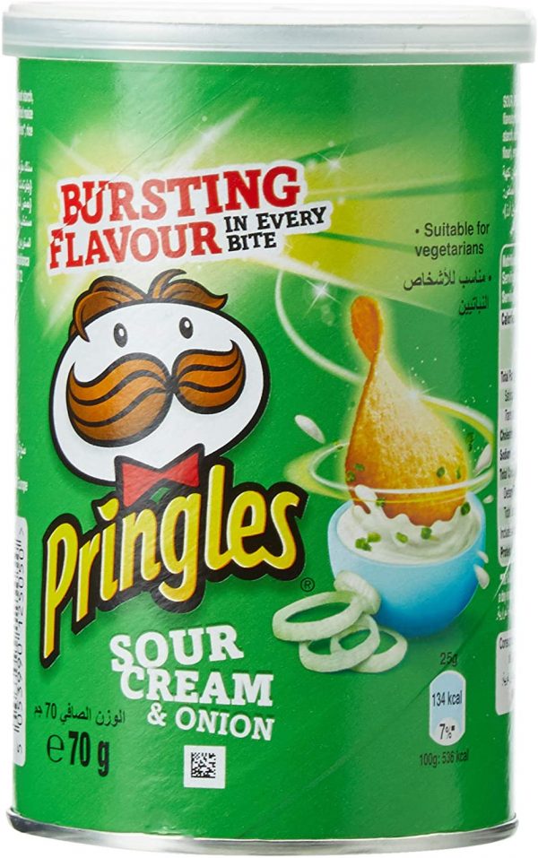 Pringles Sour Cream & Onion 70g