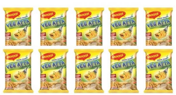 Maggi Veg Atta Noodles 70g x 10