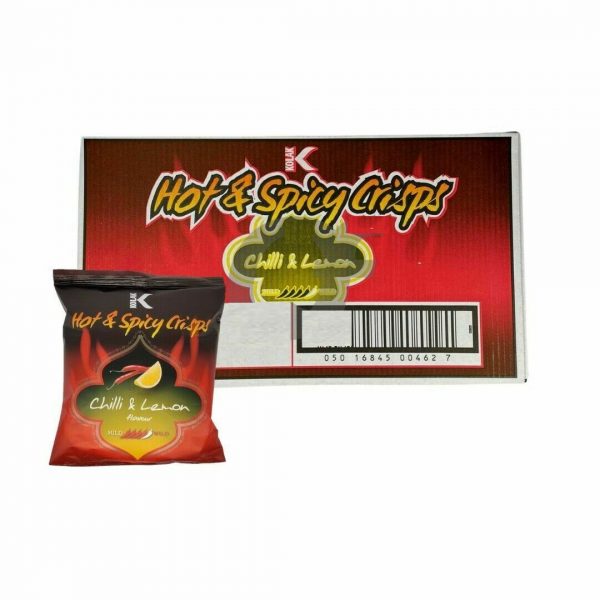 Kolak Hot & Spicy Crisps 25g Case