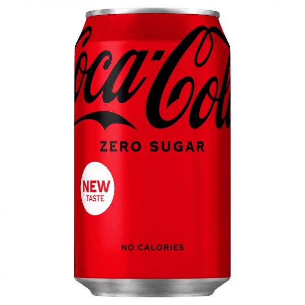 Coca Cola Zero Sugar Can 330ml