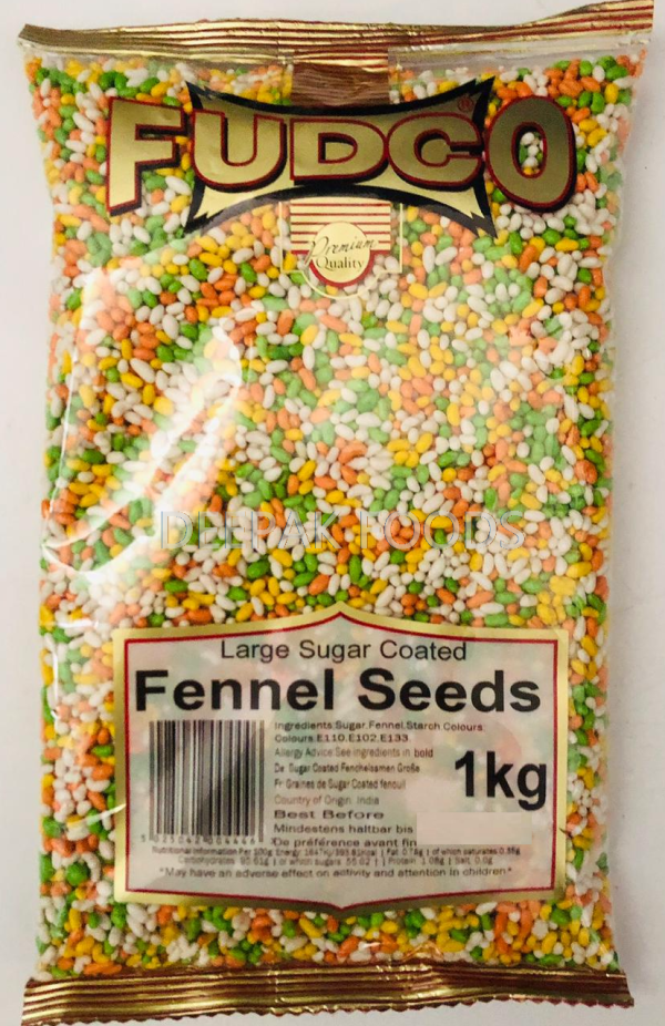 Fudco Sugar Coated Fennel Seeds 1kg
