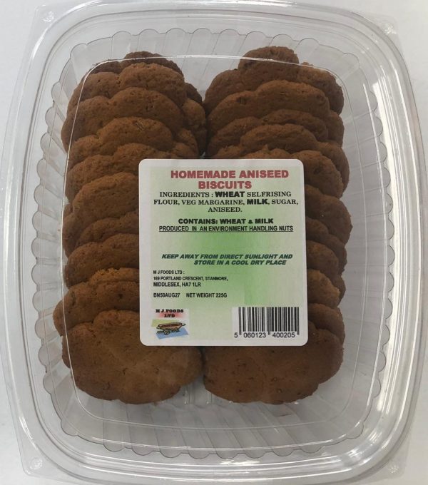 Homemade Aniseed Biscuits 225g