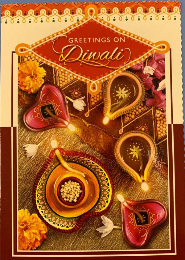 Diwali Greeting Card DFM-1136