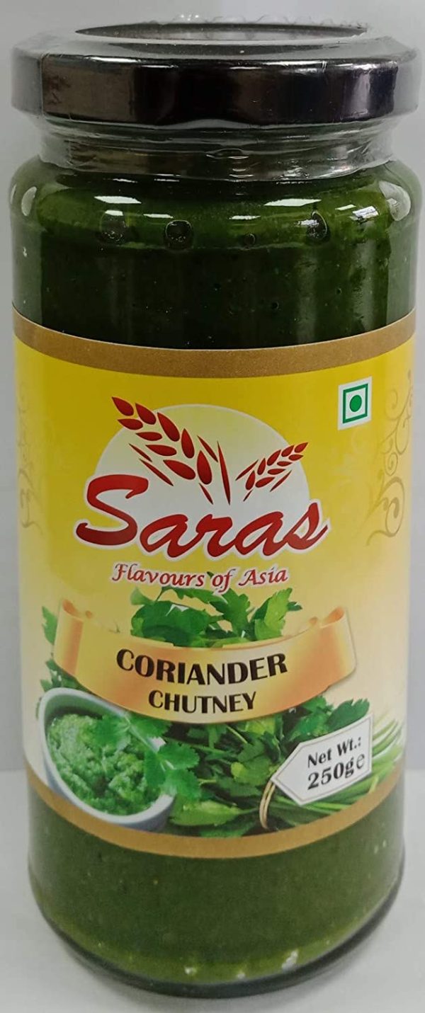 Saras Coriander Chutney 280g
