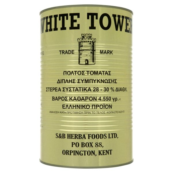 White Tower Tomato Paste 4.55kg