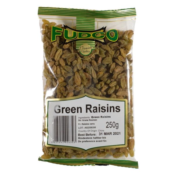 Fudco Green Raisins 250g