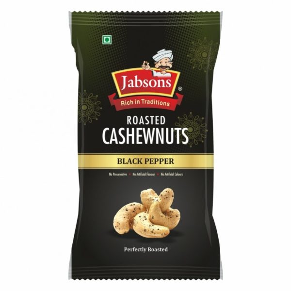 Jabsons Black Pep Kaju (Cashew Nuts)100g