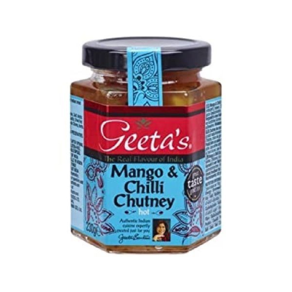 Geetas Mango & Chilli Chutney 230g