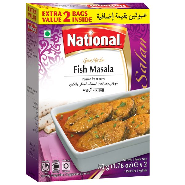 National Fish Masala 50g x 2