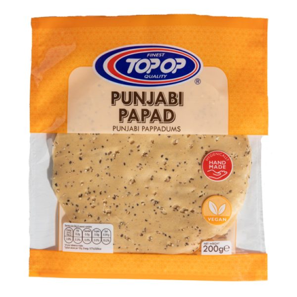 Top-Op Papad Punjabi 200g