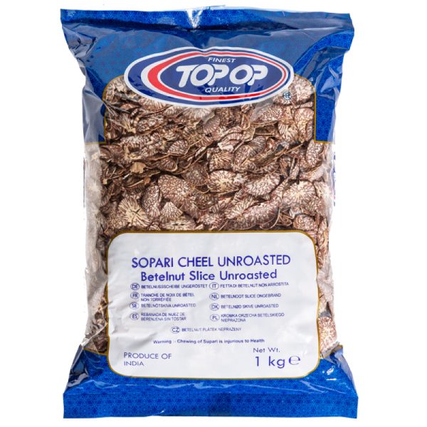 Top-Op Sopari Cheel Unroasted 1kg