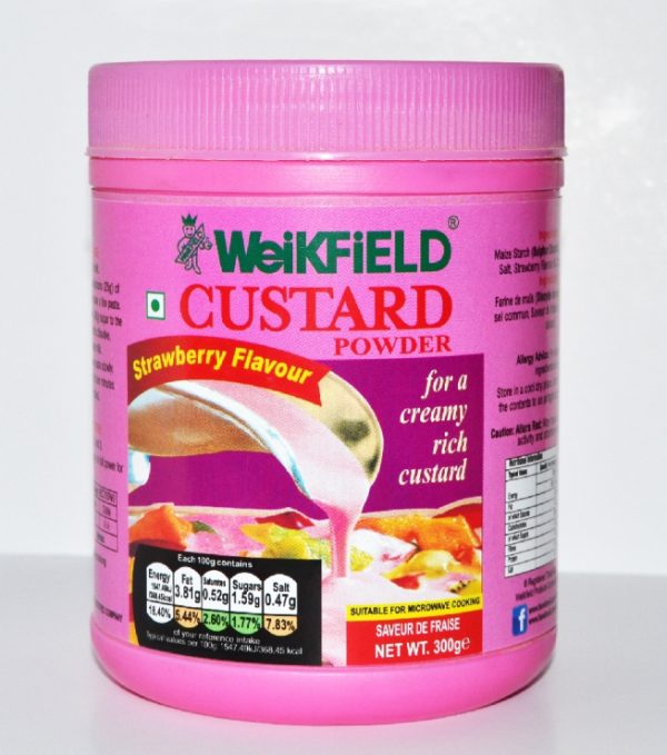 Weikfield Custard Powder Strawberry 300g