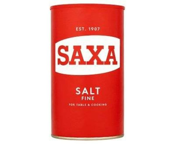 Saxa Fine Salt 750g
