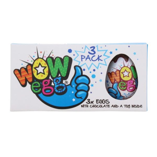 Wow Egg Coco Cream & Toy-Blue 3 Eggs