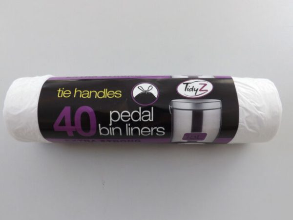 40 TidyZ Pedal Bin Liner 15Ltr