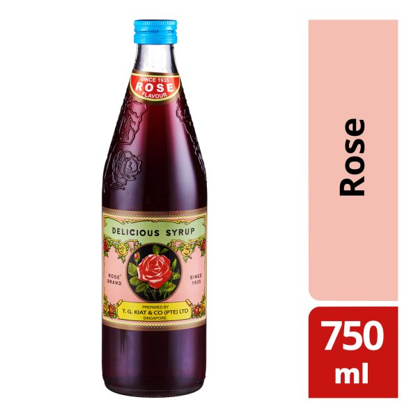 TG Kiat Rose Syrup 750ml