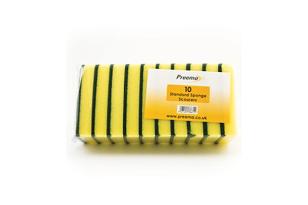 Sponge Scourers -  Pack Of 10